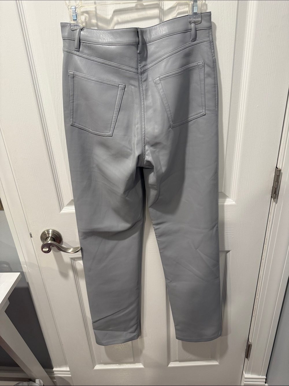 Wilfred Faux Leather The Melina Pants Blue Gray - Picture 4 of 4